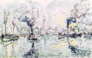 Paul Signac Cherbourg oil painting artist